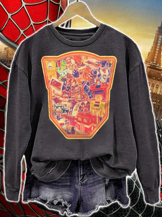 Us Transformers + Logo Autobot Montage Shirt