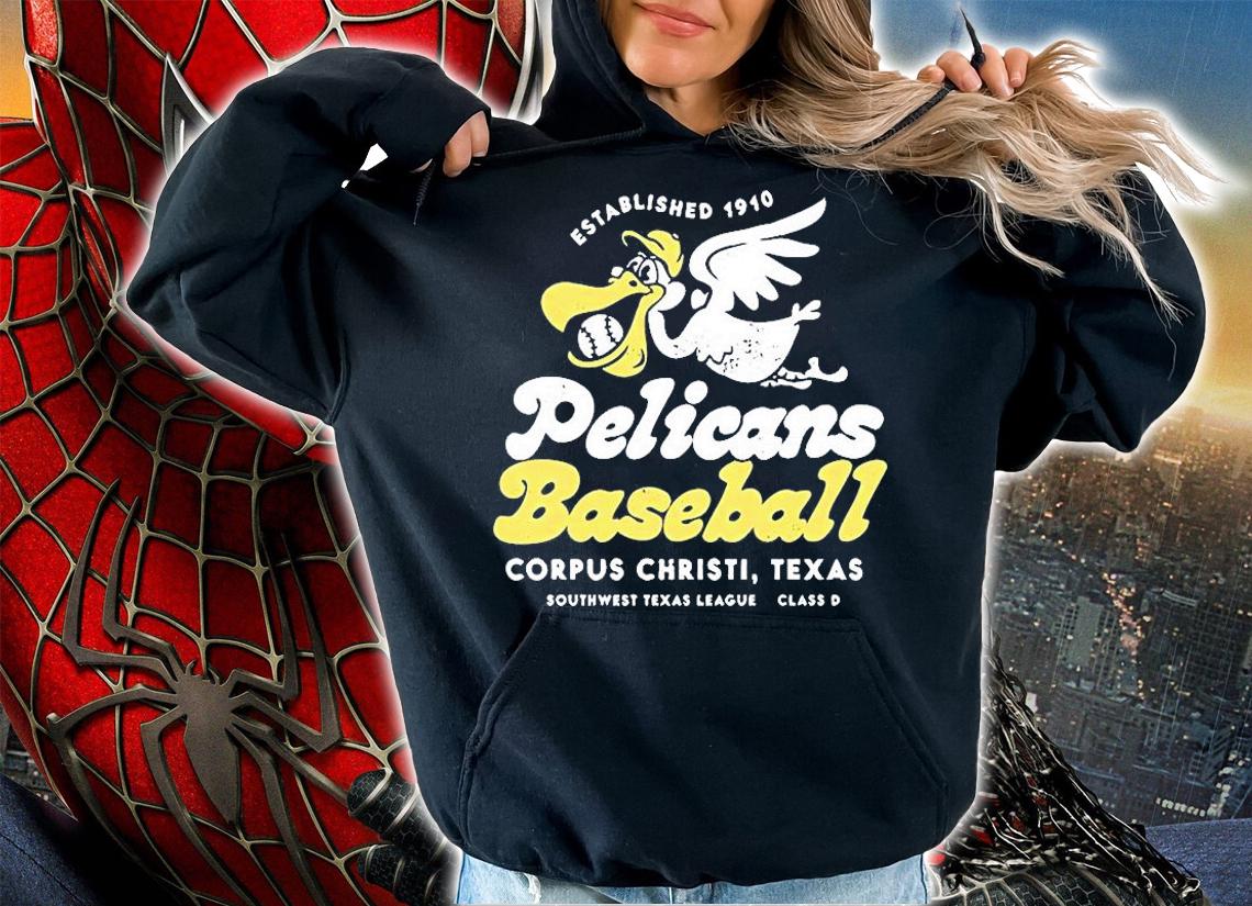 Corpus Christi Pelicans Texas Vintage Minor League Baseball T-Shirt hoodie