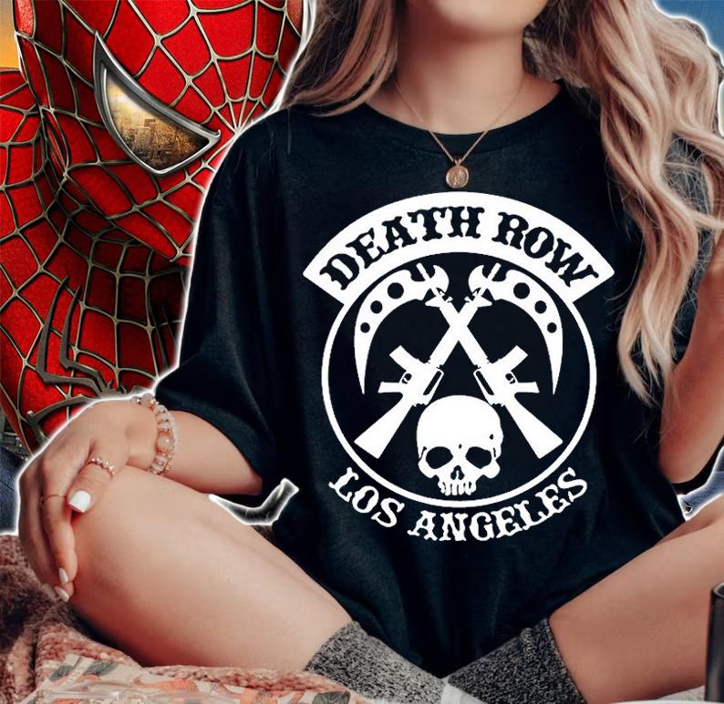 Death Row Los Angeles T-Shirt woman shirt