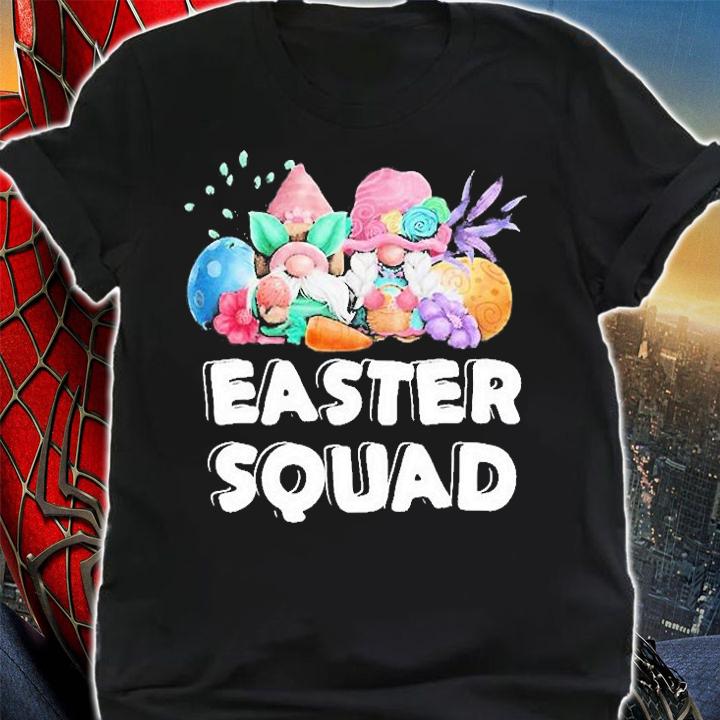 Easter Squad Gnomes Easter Day Bunny T-Shirt shirt