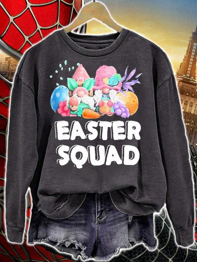 Easter Squad Gnomes Easter Day Bunny T-Shirt sweatshirt