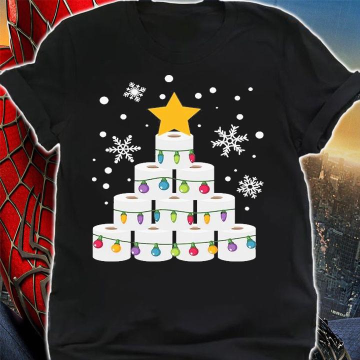 Funny Toilet Paper Chrismas, Snow T-Shirt shirt
