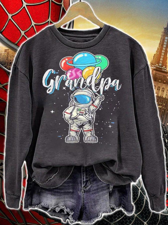 Grandpa Funny Astronaut In Space Gifts Lover Shirt sweatshirt