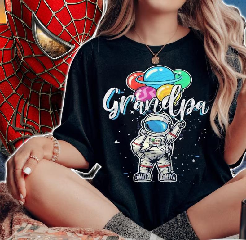 Grandpa Funny Astronaut In Space Gifts Lover Shirt woman shirt