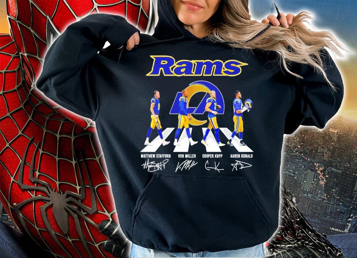 Los Angeles Rams Abbey Road Signatures Shirt hoodie