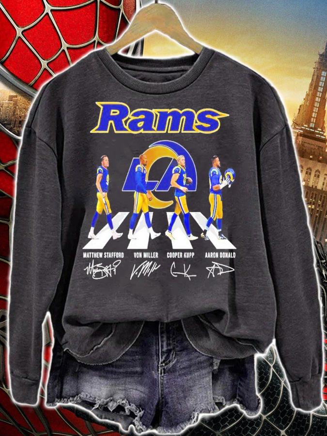 Los Angeles Rams Abbey Road Signatures Shirt sweatshirt