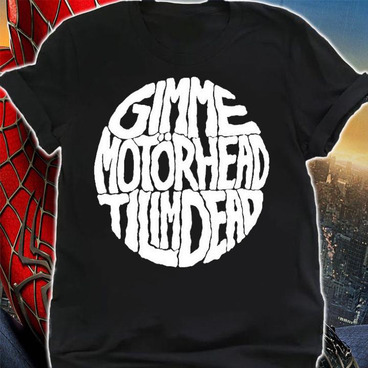 Motorhead Til Im Dead T-Shirt shirt
