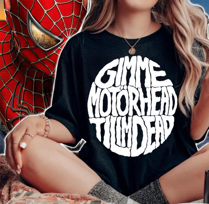 Motorhead Til Im Dead T-Shirt woman shirt