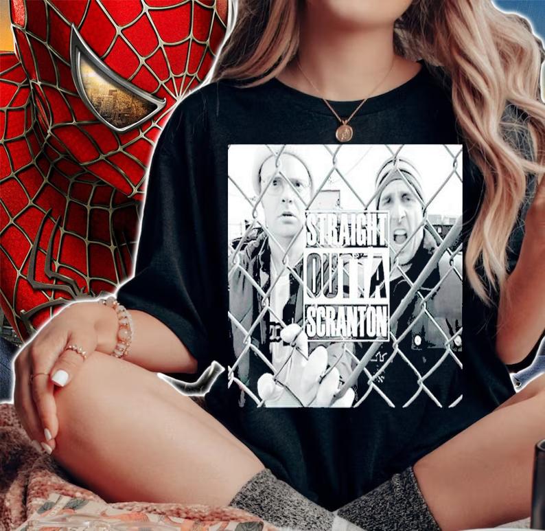 Straight Outta Scranton Shirt woman shirt