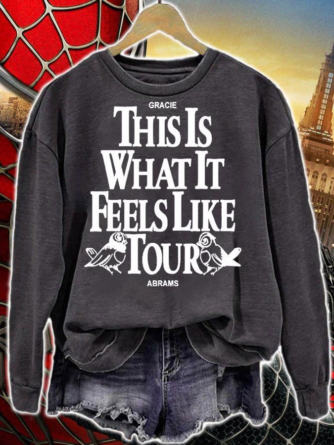This Is What It Feels Like Black Tour T-Shirt
