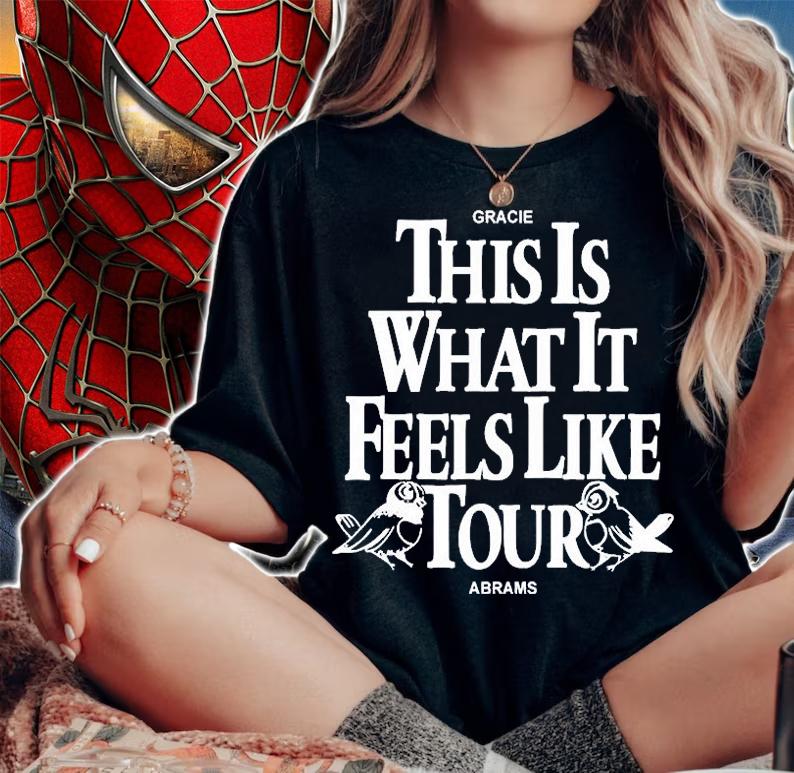 This Is What It Feels Like Black Tour T-Shirt