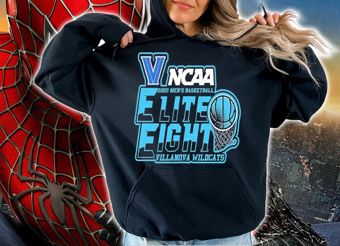 Villanova Wildcats Elite Eight 2022 NCAA Men's Basketball T-Shirt hoodie