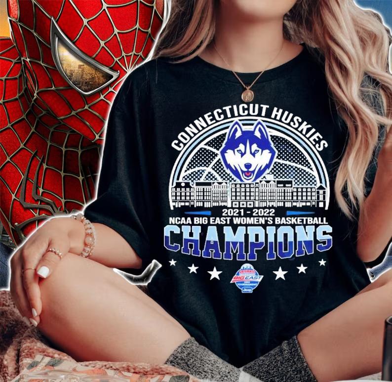 Connecticut Huskies NCAA Big East Women's Basketball 2021-2022 Champions Shirt woman shirt