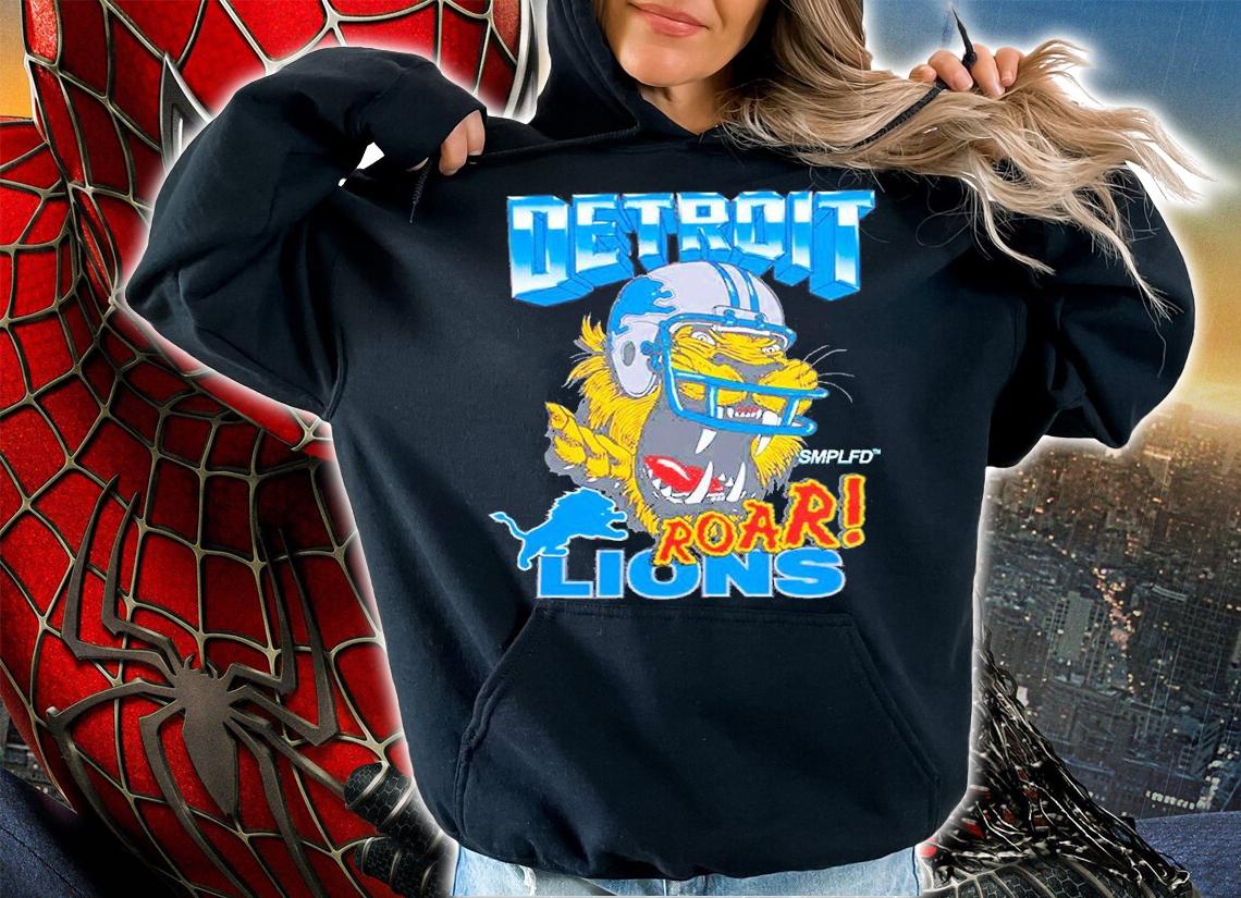 Detroit Lions Roar X Smplfd T-Shirt