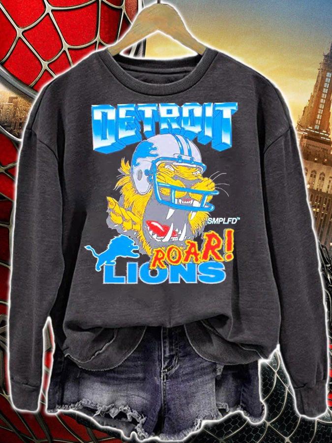 Detroit Lions Roar X Smplfd T-Shirt