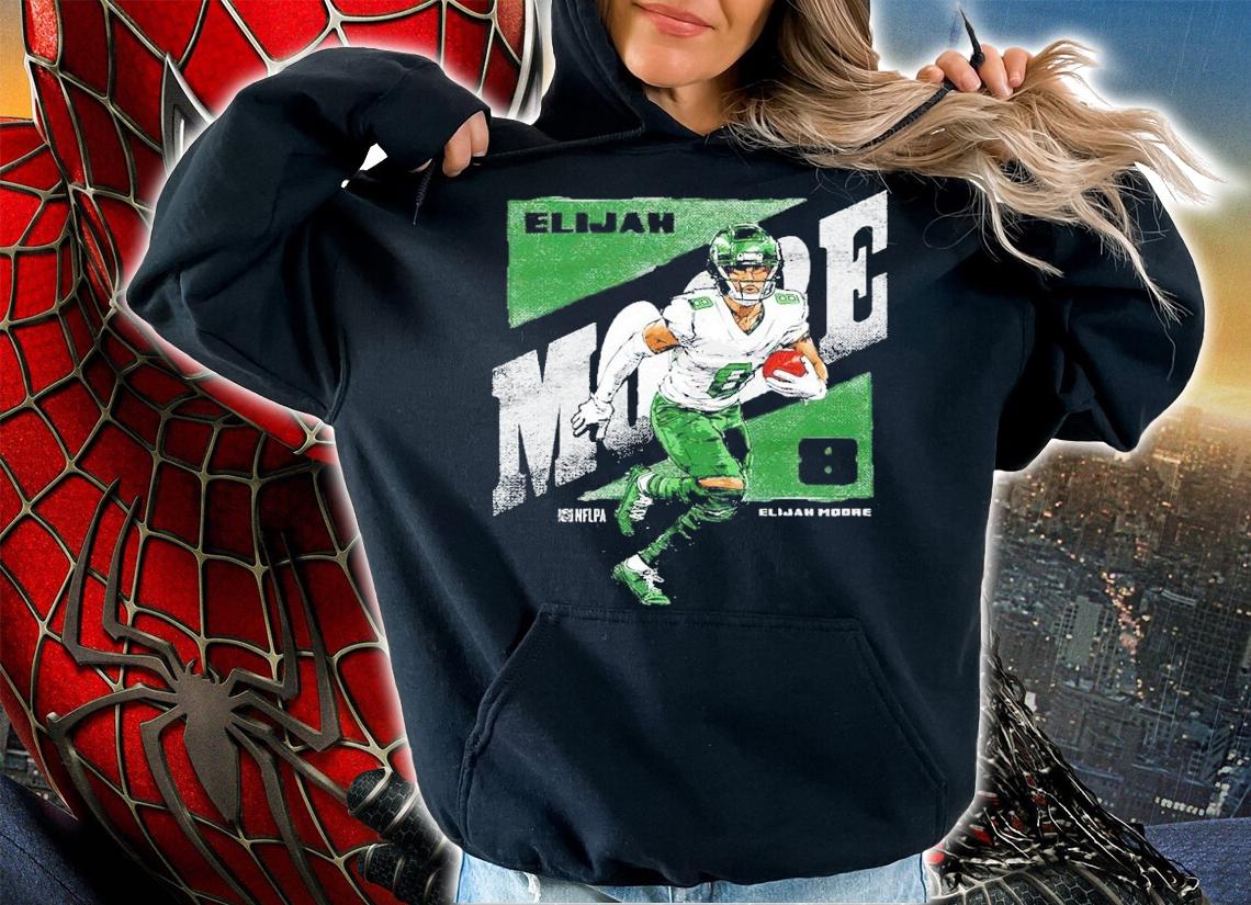 Elijah Moore Highlight New York Football Shirt hoodie