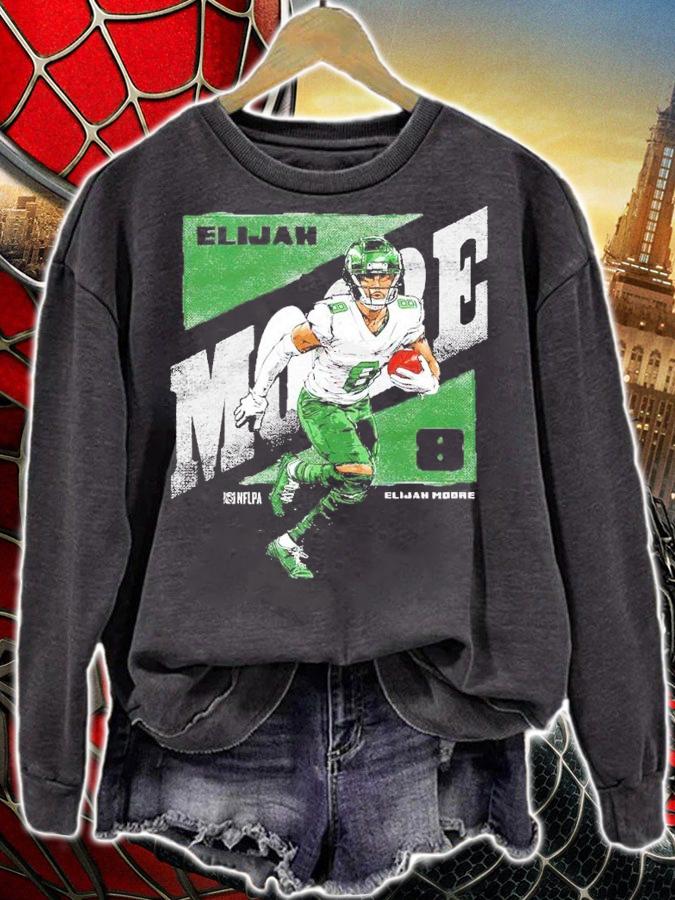 Elijah Moore Highlight New York Football Shirt sweatshirt
