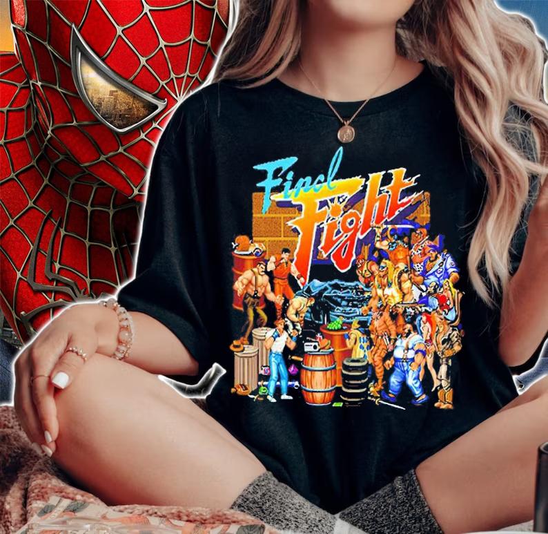 Final Fight Characters Shirt woman shirt