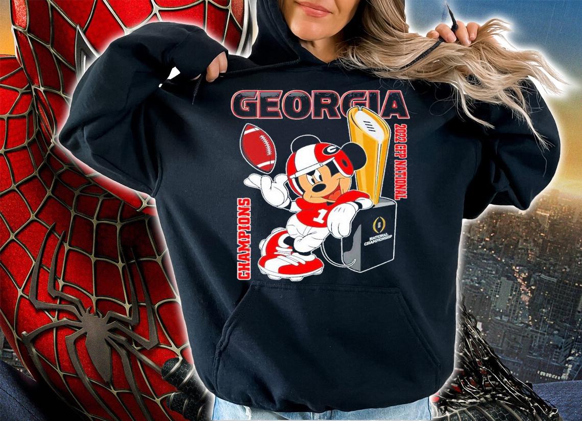 Georgia Bulldogs Mickey Mouse CFP National Champions 2022 Shirt