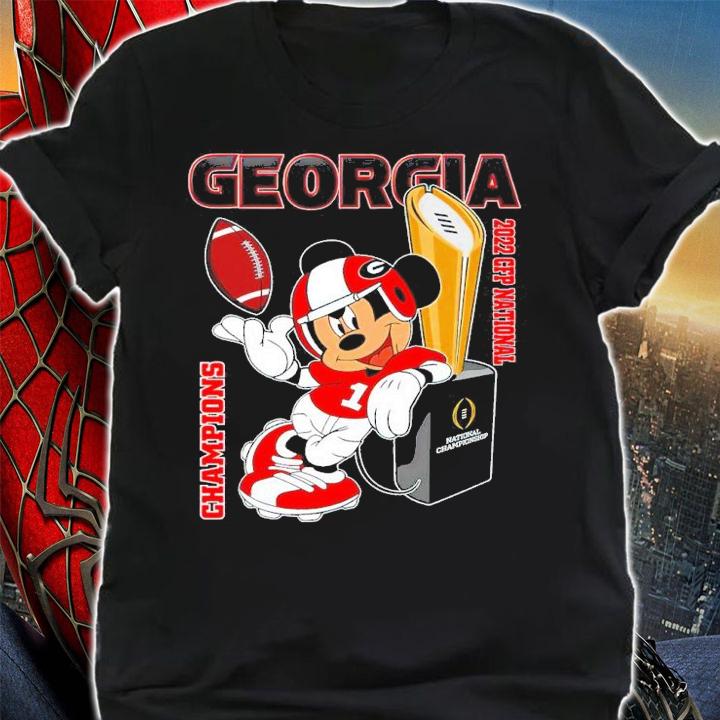 Georgia Bulldogs Mickey Mouse CFP National Champions 2022 Shirt