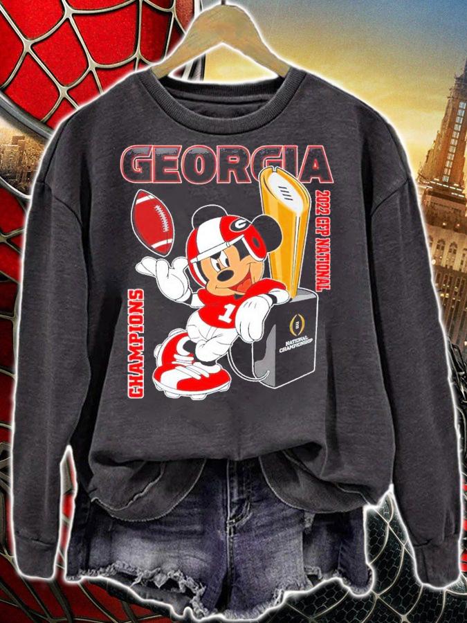 Georgia Bulldogs Mickey Mouse CFP National Champions 2022 Shirt