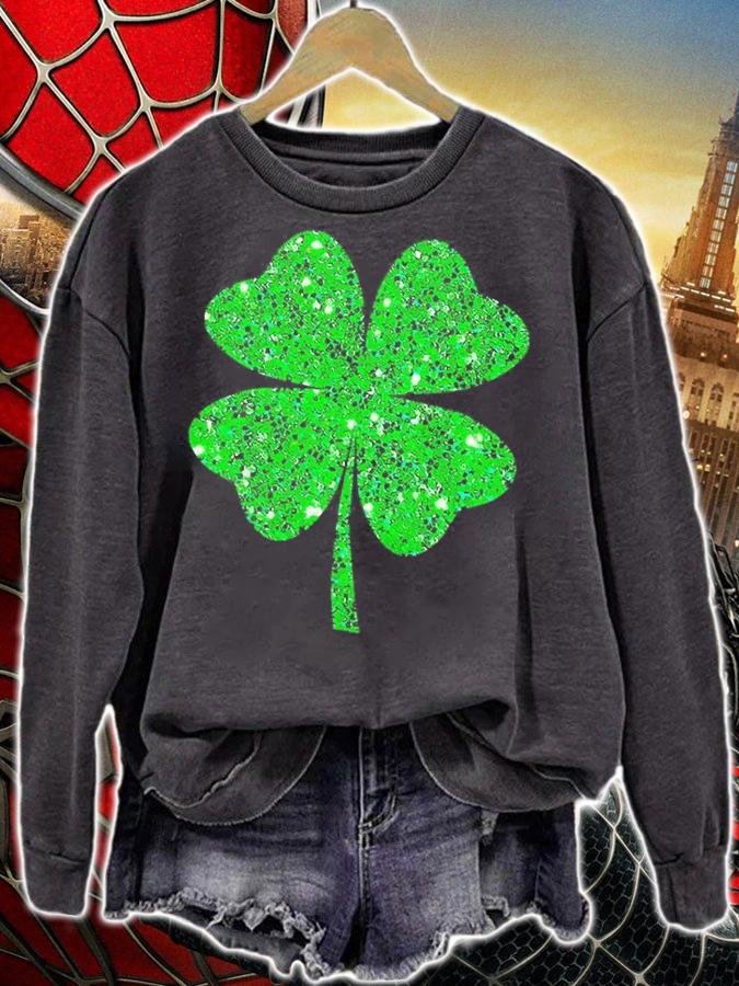 Irish Lucky Shamrock Green Clover St Patrick's Day T-Shirt