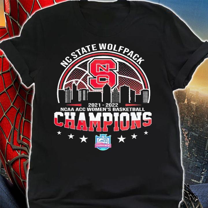 NC State Wolfpack 2022 NCAA ACC Women's Basketball Champions T-Shirt shirt
