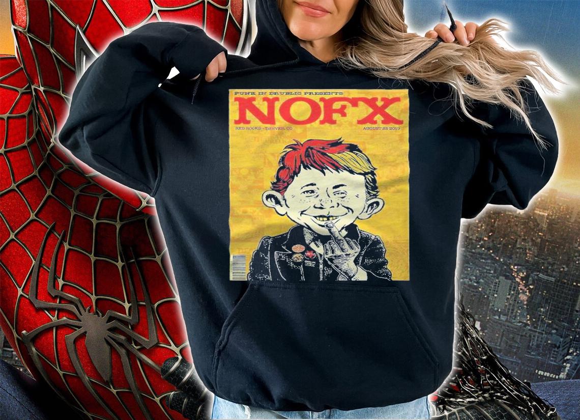 Punk in drublic presents Nofx poster T-shirt hoodie