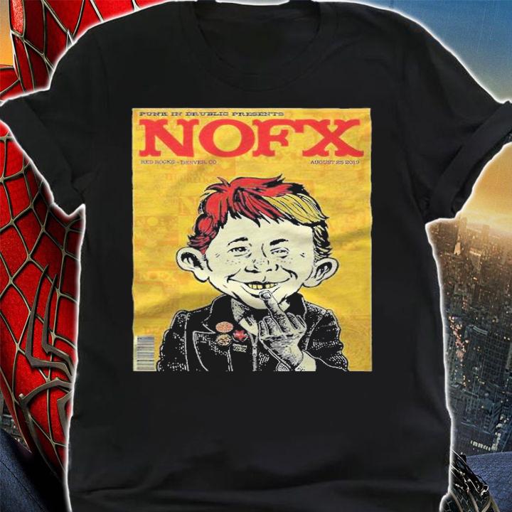 Punk in drublic presents Nofx poster T-shirt shirt