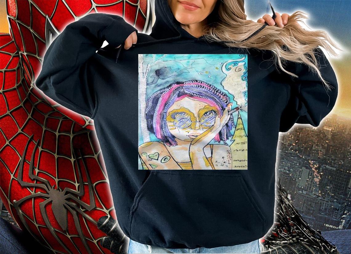 Sunken Shore Beauty Girl Art Shirt hoodie