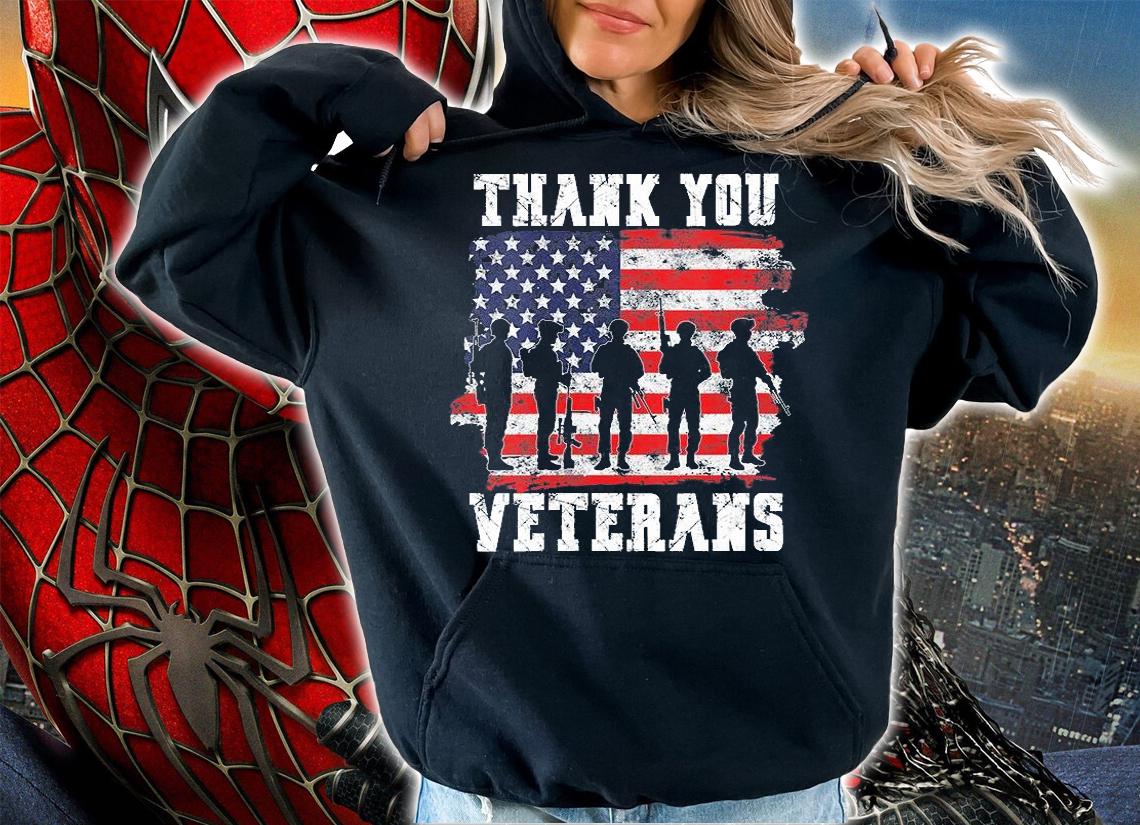 Thank You Veterans For Veterans Day T-Shirt