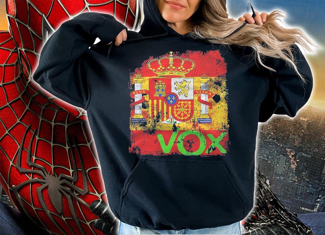 Vox Spain La Espana Viva Elections Bandera Flag Gift Shirt