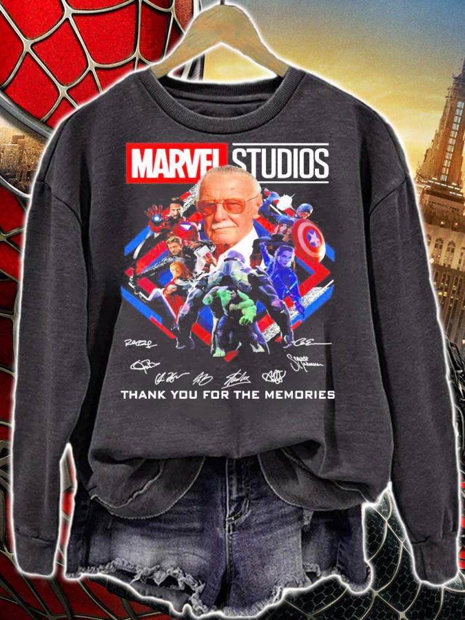 Marvel Studios signature thank you for the memories shirt sweatshirt