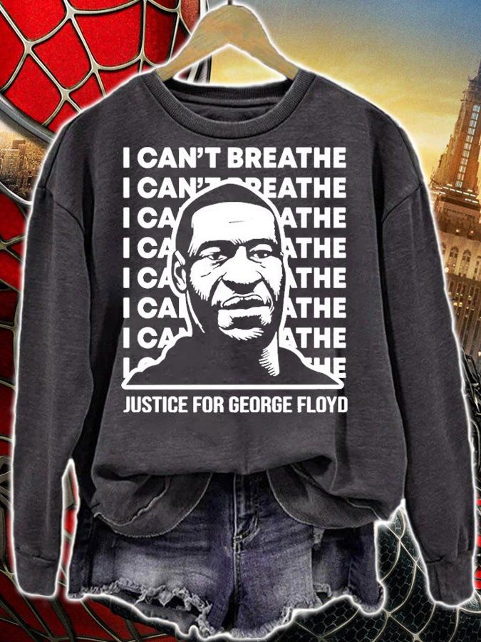 Retta I Cant Breathe Justice For George Floyd T-Shirt sweatshirt