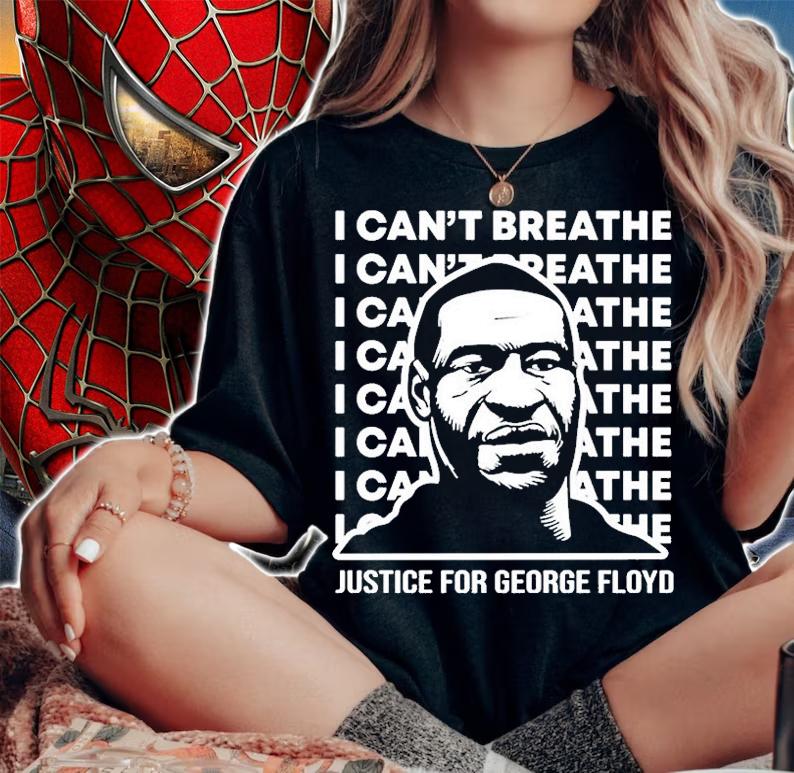 Retta I Cant Breathe Justice For George Floyd T-Shirt woman shirt