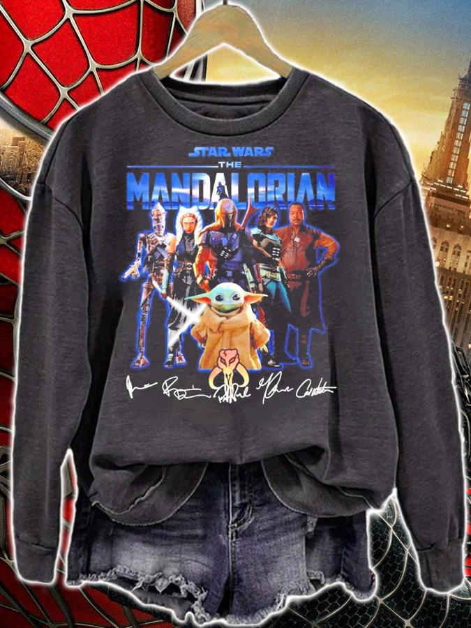 Star Wars the Mandalorian signature shirt