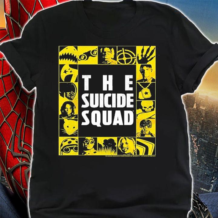 The Suicide Squad Symbol Squares shirt shirt