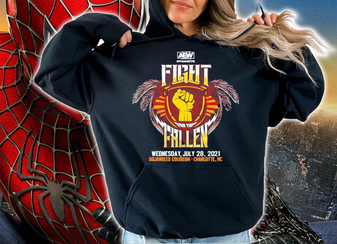 AEW Fight for the Fallen 2021 Logo shirt hoodie