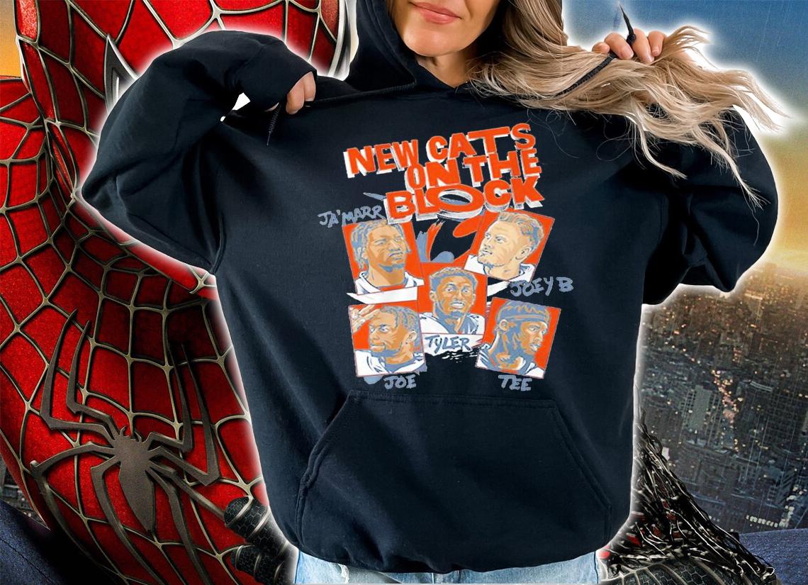 Burrow Chase Higgins Mixon and Boyd new cats on the block shirt hoodie