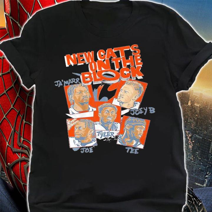 Burrow Chase Higgins Mixon and Boyd new cats on the block shirt shirt