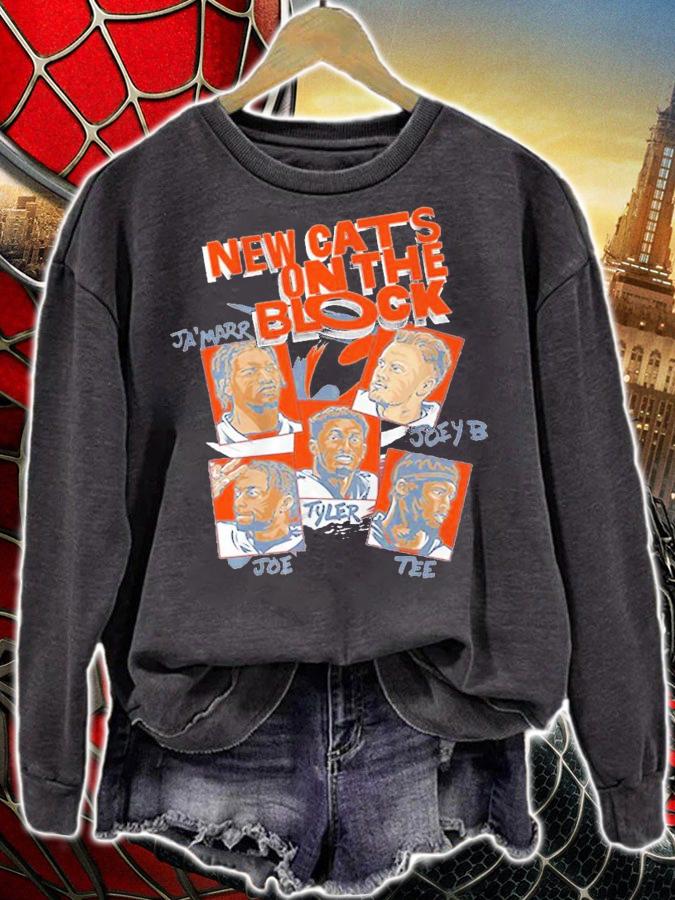 Burrow Chase Higgins Mixon and Boyd new cats on the block shirt sweatshirt