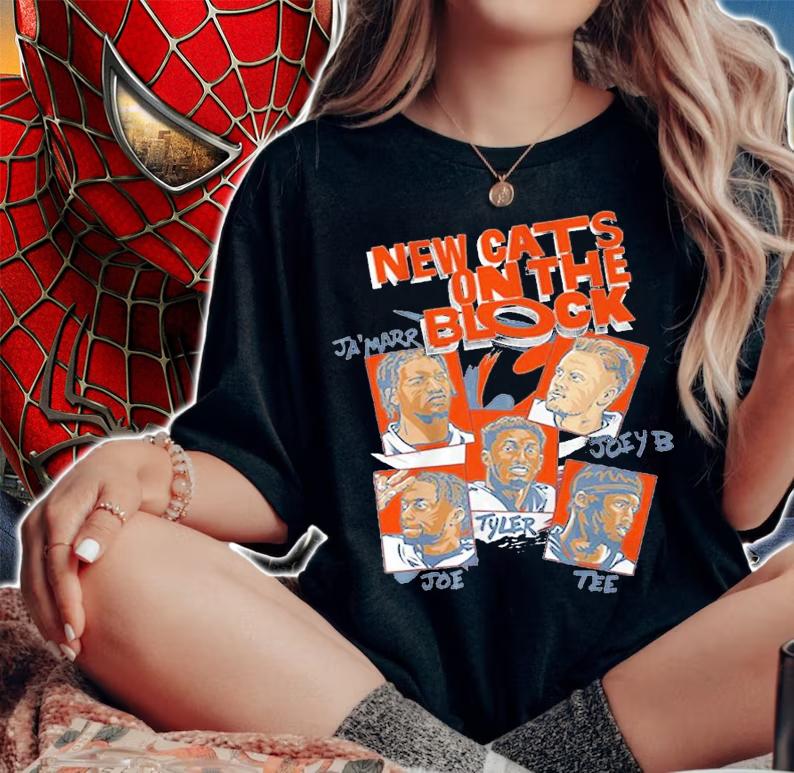 Burrow Chase Higgins Mixon and Boyd new cats on the block shirt woman shirt