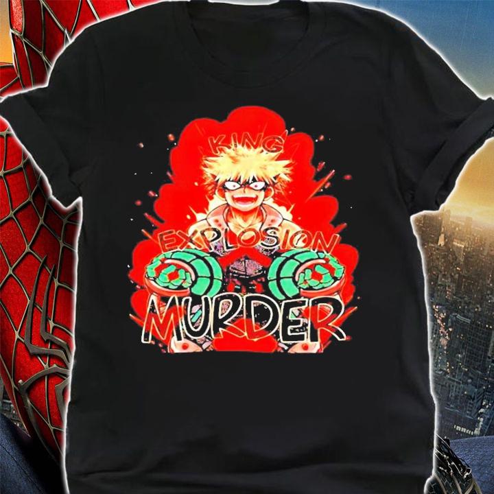 Katsuki Bakugou King explosion murder shirt shirt