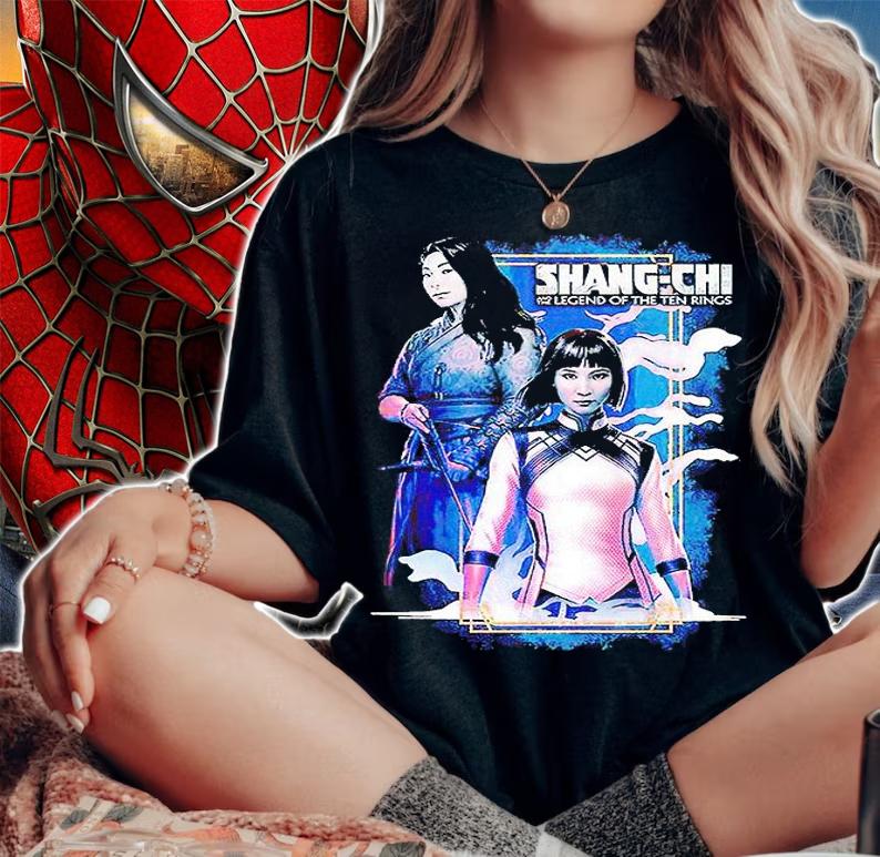 Marvel Studios Shang-Chi And The Legend Of The Ten Rings Team Girl T-shirt woman shirt