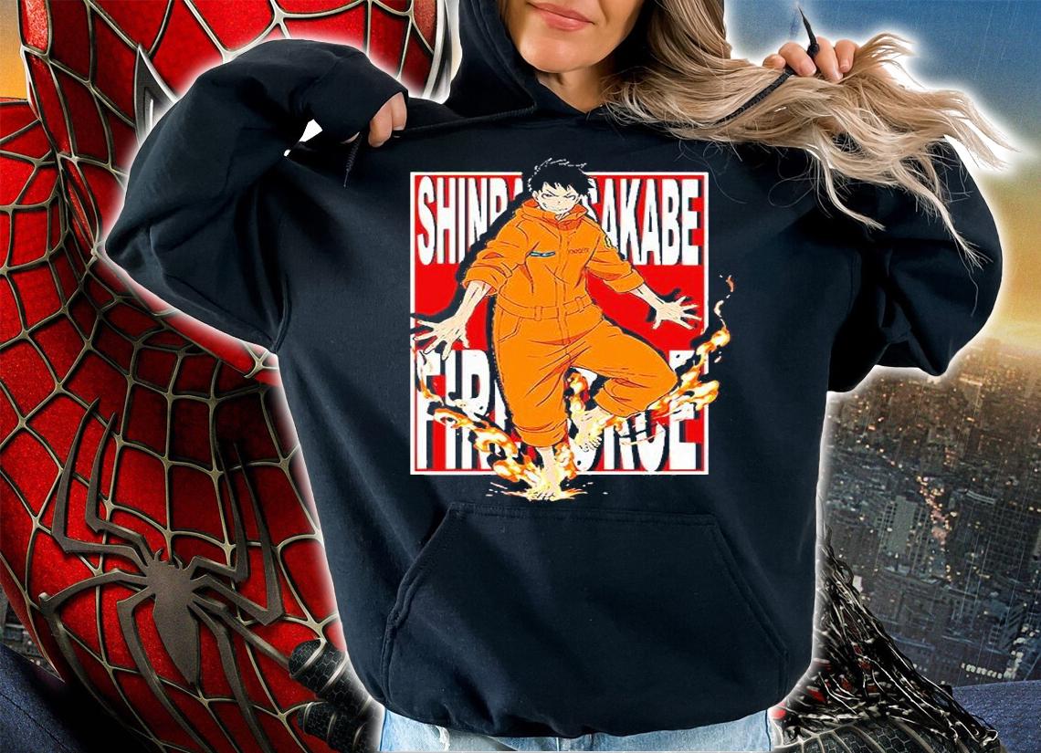 Shinra Kusakabe Fire Force shirt hoodie