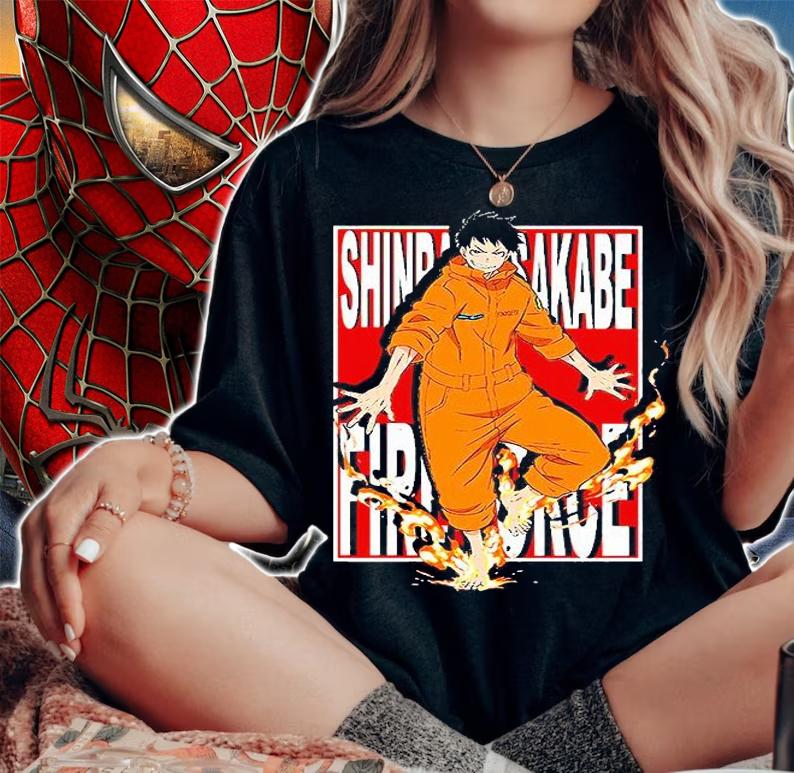 Shinra Kusakabe Fire Force shirt woman shirt