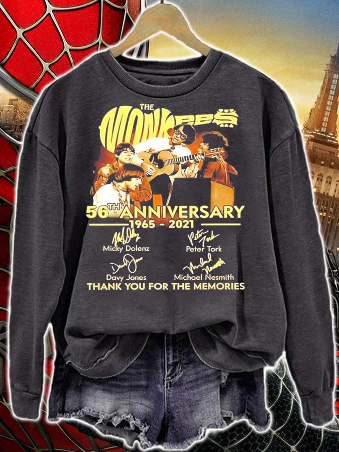 The Monkees 56th anniversary 1965-2021 signature shirt