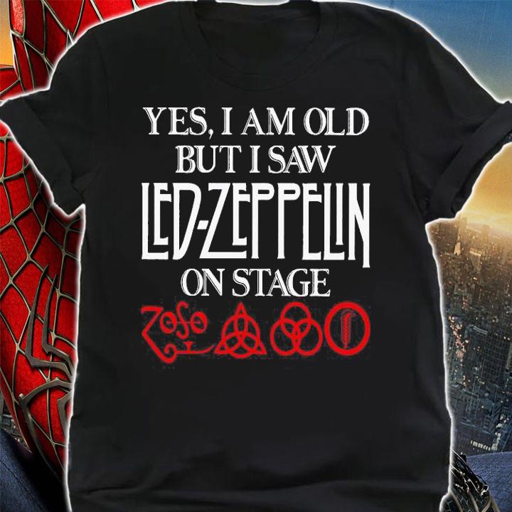 Yes Old Saw Led Zeppelin Stage t-shirt