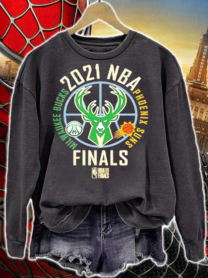 2021 NBA Finals Matchup Milwaukee Bucks shirt