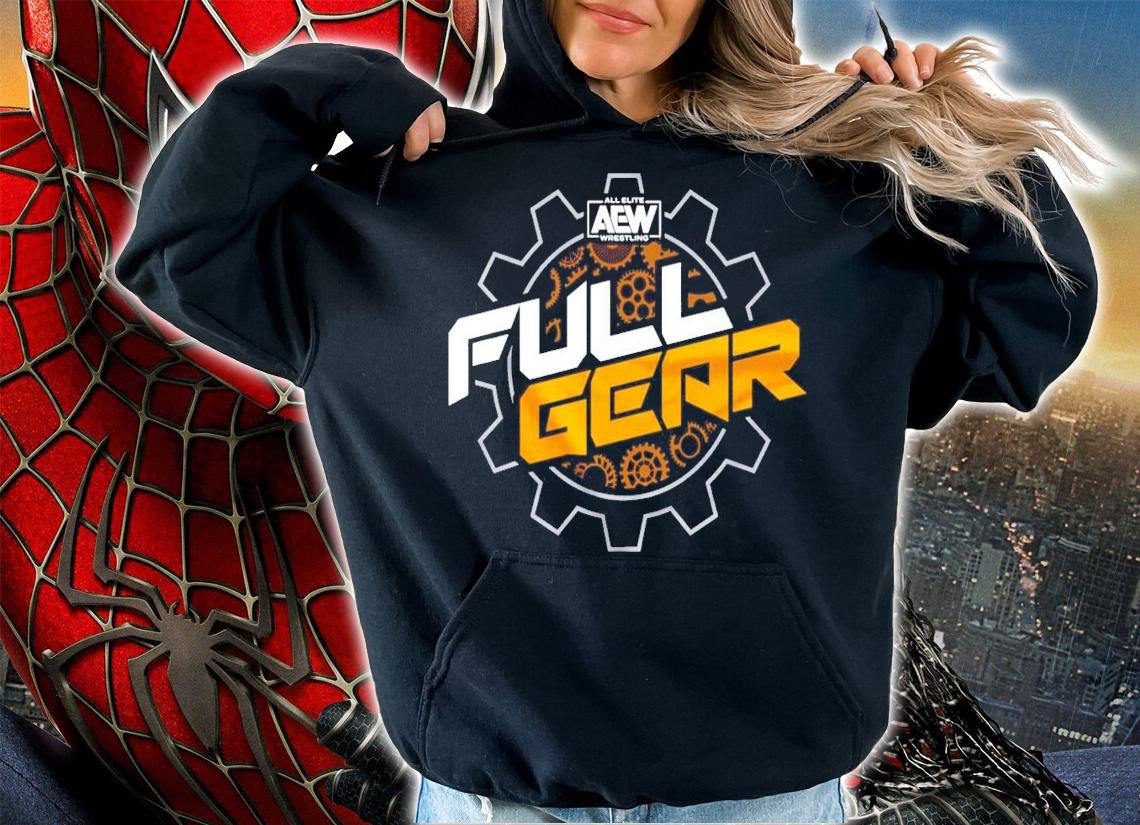 AEW Full Gear Logo shirt hoodie